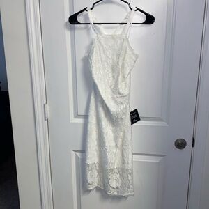 Lulu’s Lace White Bridal Dress